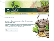 Tablet Screenshot of newlifeherbs.net